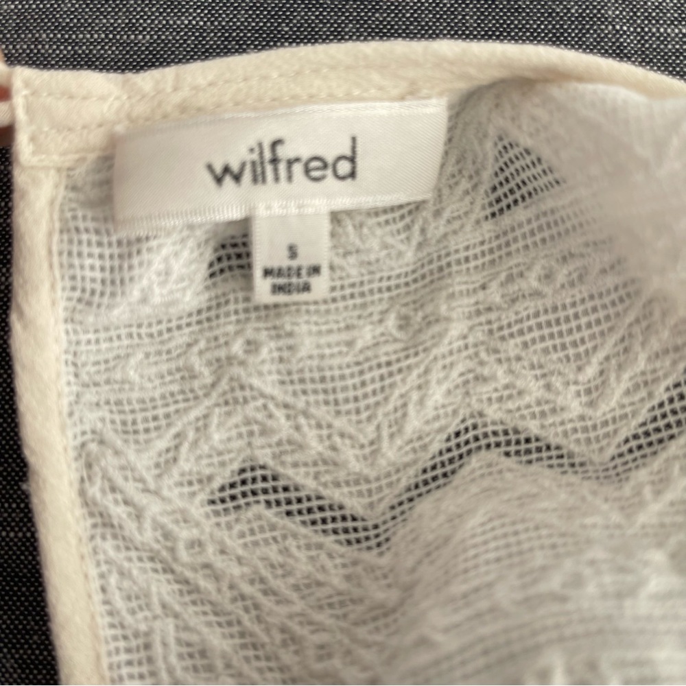 Aritzia Wilfred Allier Boho Peasant Dress in White Oak | Small - Picture 8 of 10
